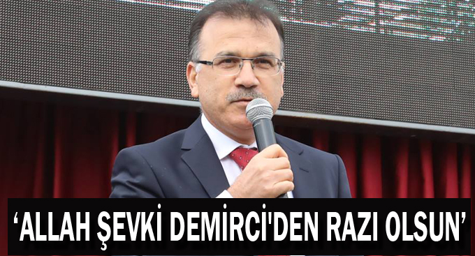 Gözen, ''Allah Şevki Demirci'den Razı Olsun''