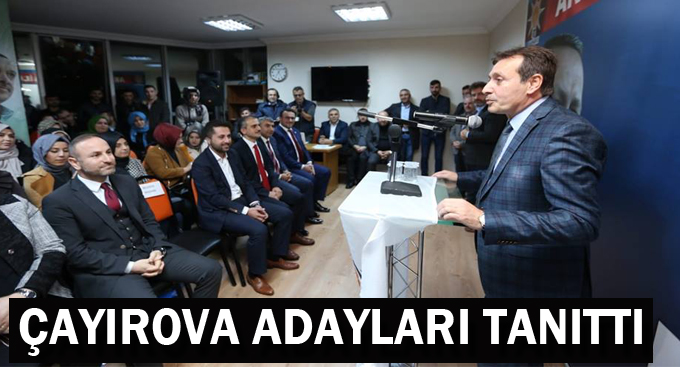 Çayırova Adayları tanıttı