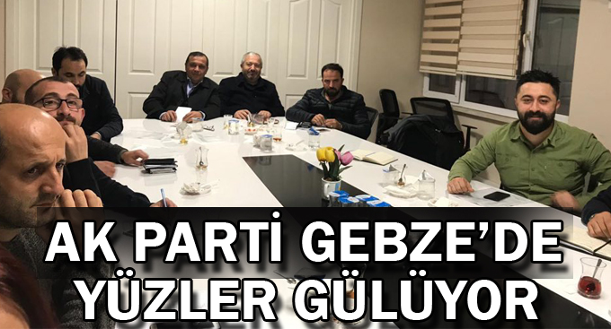 AK Parti Gebze'de yüzler gülüyor