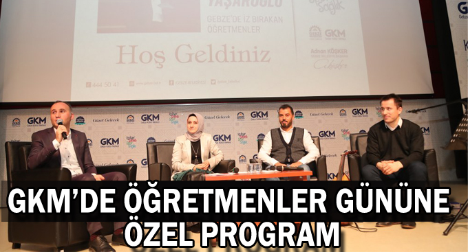 GKM’de Öğretmenler Gününe Özel Program