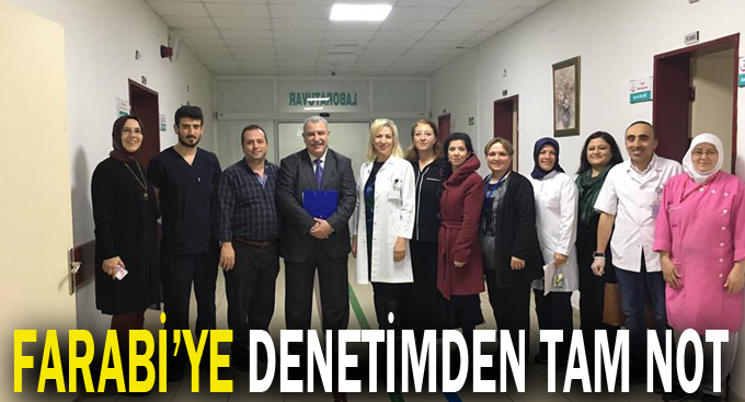 Farabi'ye denetimden tam not