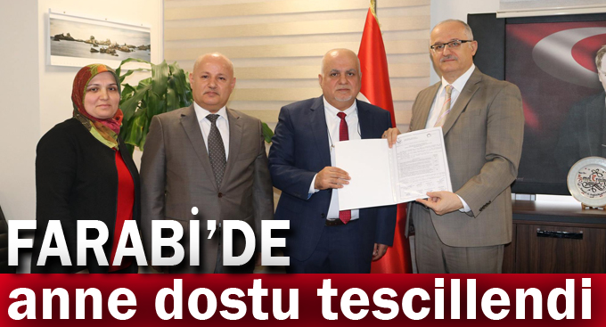 Farabi'de anne dostu tescillendi