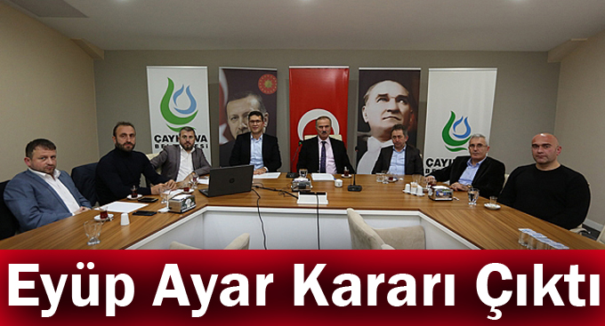Eyüp Ayar Kararı Çıktı