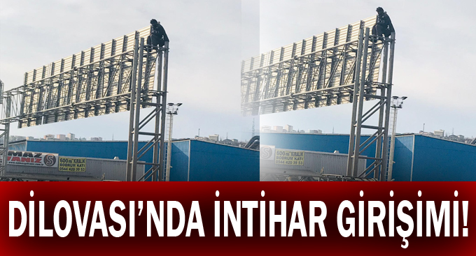 Dilovası'nda intihar girişimi!