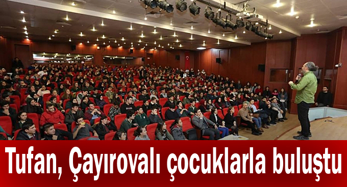 Tufan, Çayırovalı çocuklarla buluştu