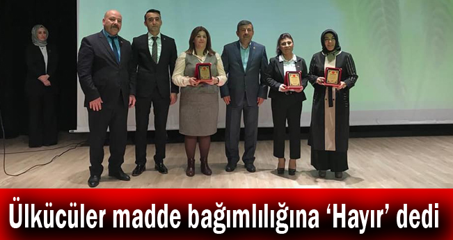Ülkücüler madde bağımlılığına ‘Hayır’ dedi
