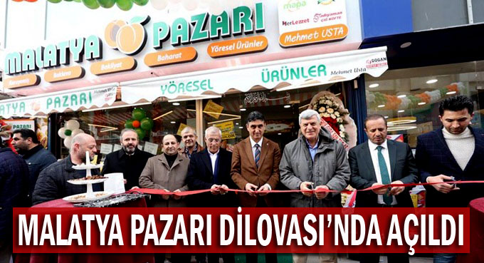Malatya Pazarı Dilovası'nda açıldı