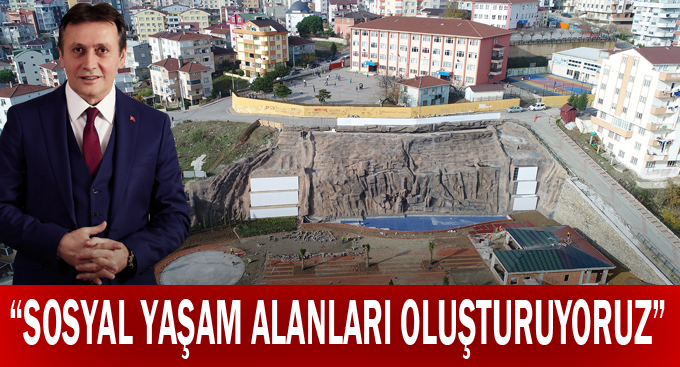 Demirci, ''Sosyal yaşam alanları oluşturuyoruz''