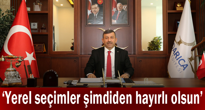 Karabacak, ''Yerel seçimler şimdiden hayırlı olsun''