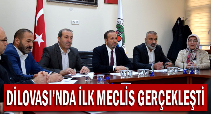 Dilovası'nda ilk meclis gerçekleşti