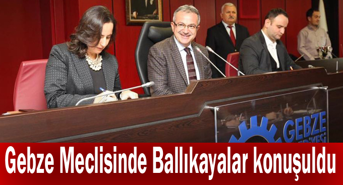 Gebze Meclisinde Ballıkayalar konuşuldu!