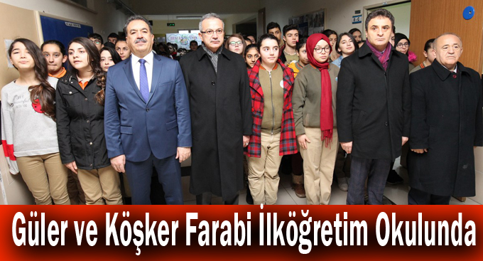 Güler ve Köşker Farabi İlköğretim Okulunda