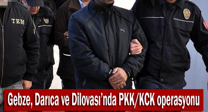 PKK/ KCK operasyon 7 gözaltı