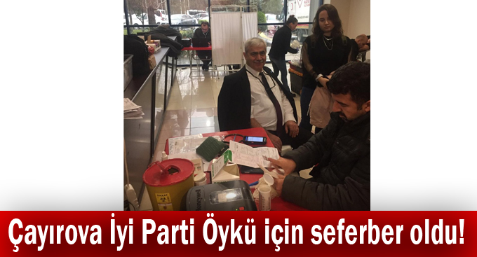 Çayırova İyi Parti Öykü için seferber oldu!