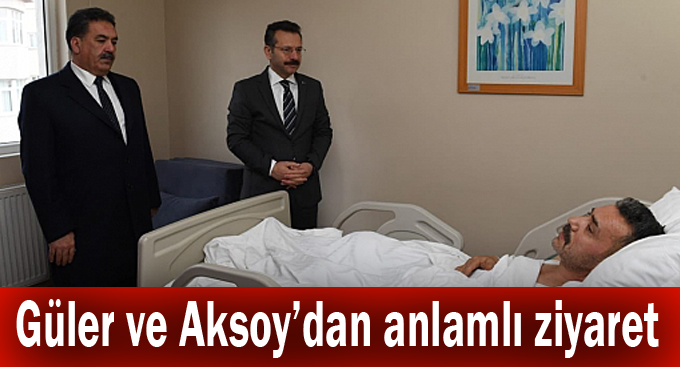 Güler ve Aksoy'dan anlamlı ziyaret