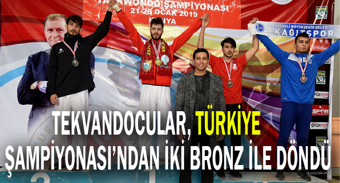 Tekvandocular, Türkiye Şampiyonası’ndan iki bronz ile döndü