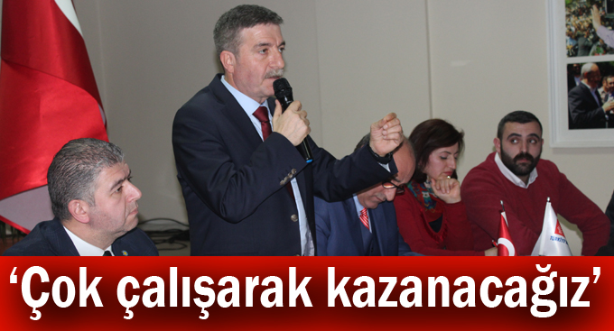 Dursun, ''Çok çalışarak kazanacağız''