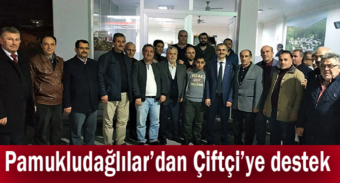 Pamukludağlılar’dan Çiftçi’ye destek