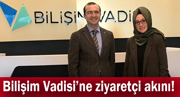 Bilişim Vadisi’ne ziyaretçi akını!