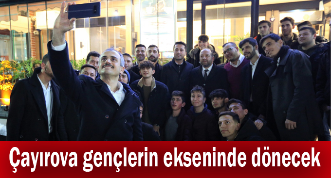 Çayırova gençlerin ekseninde dönecek
