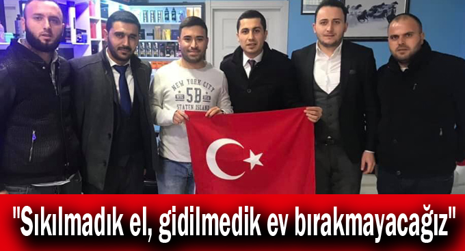 Sarıca, "Sıkılmadık el, gidilmedik ev bırakmayacağız"