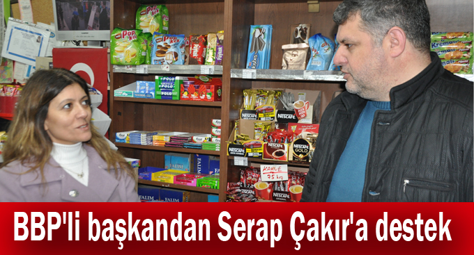 BBP'li başkandan Serap Çakır'a destek