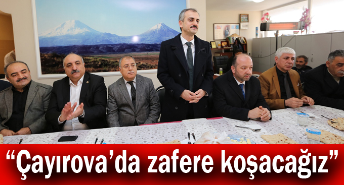 Çiftçi,“Çayırova’da zafere koşacağız”