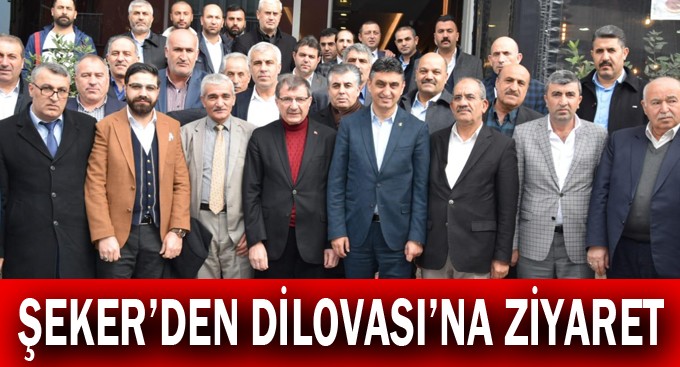 Şeker'den Dilovası'na ziyaret
