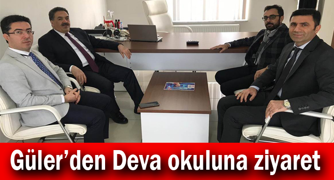 Güler'den Deva okuluna ziyaret
