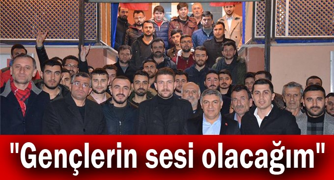Şayir,"Gençlerin sesi olacağım"