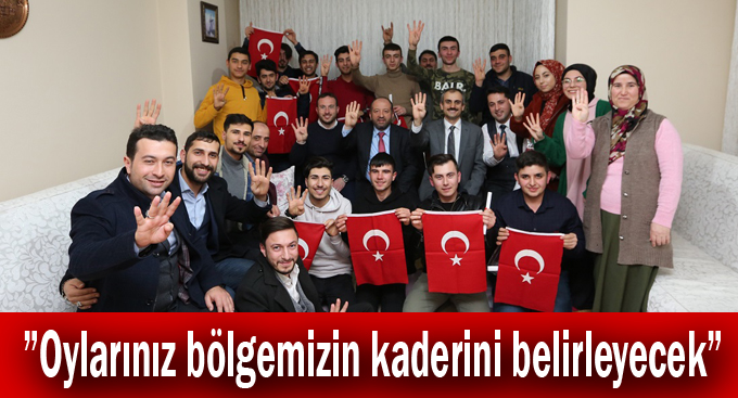 Çiftçi, ”Oylarınız bölgemizin kaderini belirleyecek”