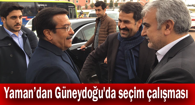 Yaman’dan Güneydoğu'da seçim çalışması