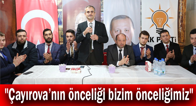 Çiftçi, "Çayırova’nın önceliği bizim önceliğimiz"