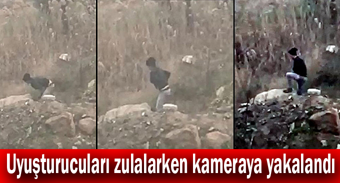 Çayırovalı genç uyuşturucuyu saklarken yakalandı!