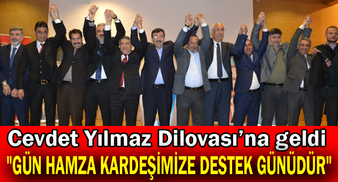 Yılmaz, ''Gün Hamza kardeşimize destek günüdür''