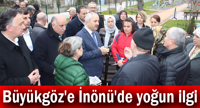 Büyükgöz'e İnönü'de yoğun ilgi