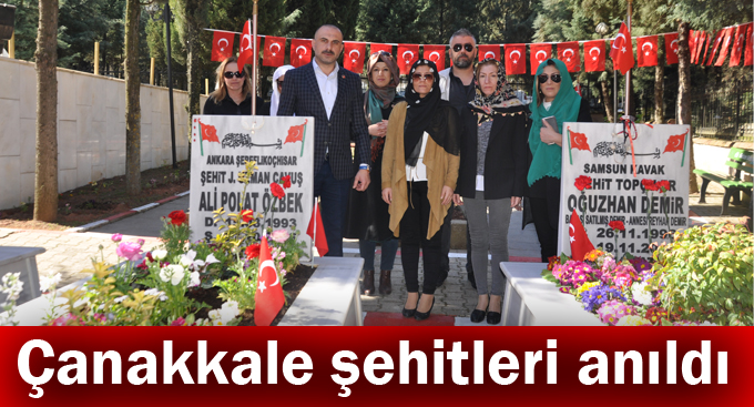 Çanakkale şehitleri anıldı
