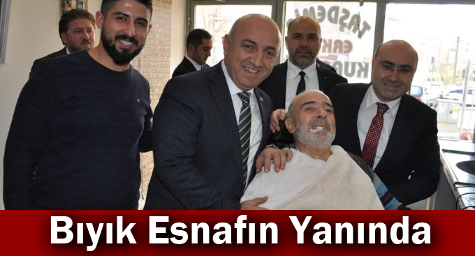 Bıyık Esnafın Yanında