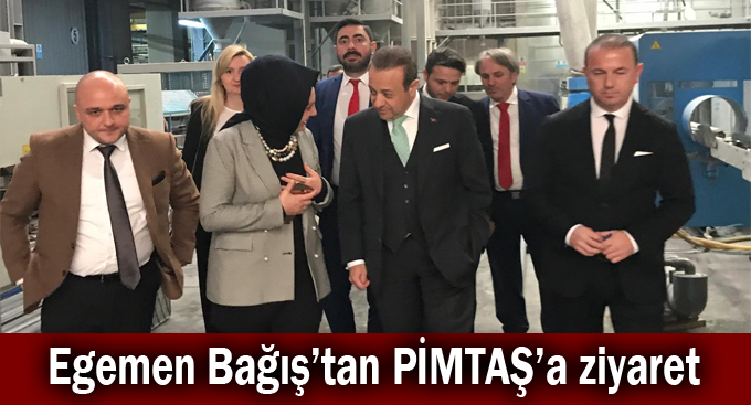 Egemen Bağış'tan PİMTAŞ'a ziyaret