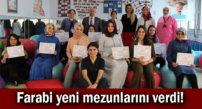 Farabi yeni mezunlarını verdi!