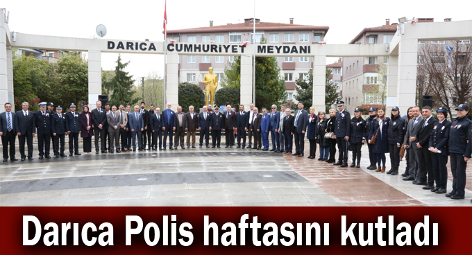 Darıca Polis haftasını kutladı