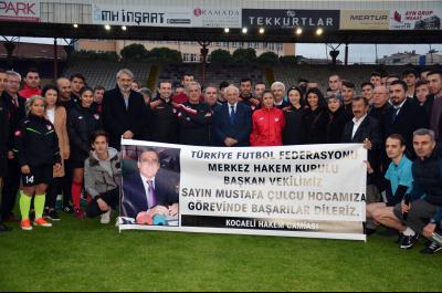 Çulcu Gebze’de hakemlerle buluştu