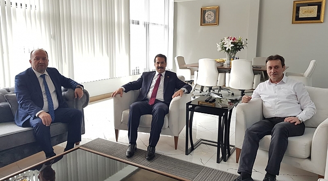 Cemil Yaman, Demirci'yi ziyaret etti