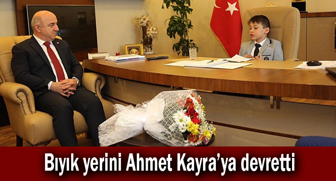 Bıyık yerini Ahmet Kayra'ya devretti