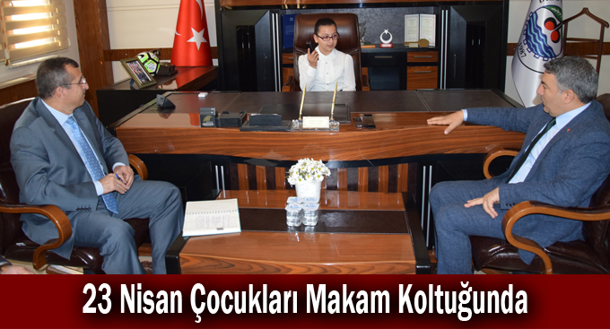 Hamza Şayir koltuğunu çocuklara devretti