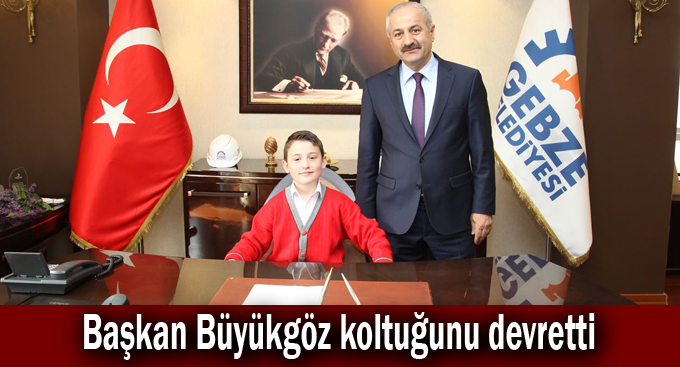 Başkan Büyükgöz koltuğunu devretti