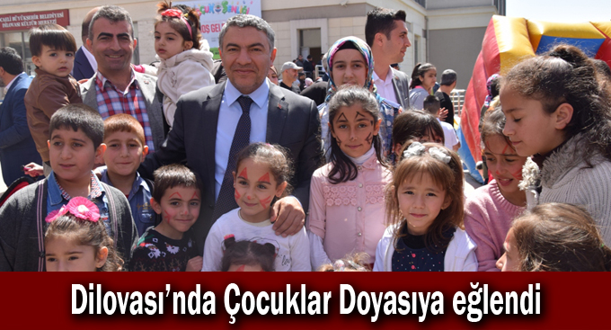 Dilovası’nda Çocuklar Doyasıya eğlendi