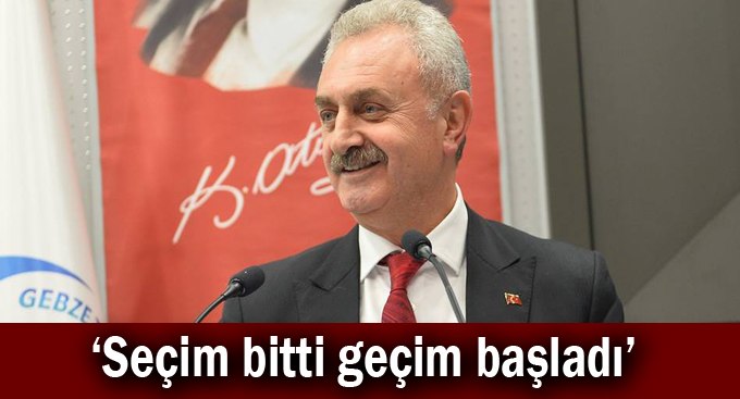 Çiler, ''Seçim bitti geçim başladı''