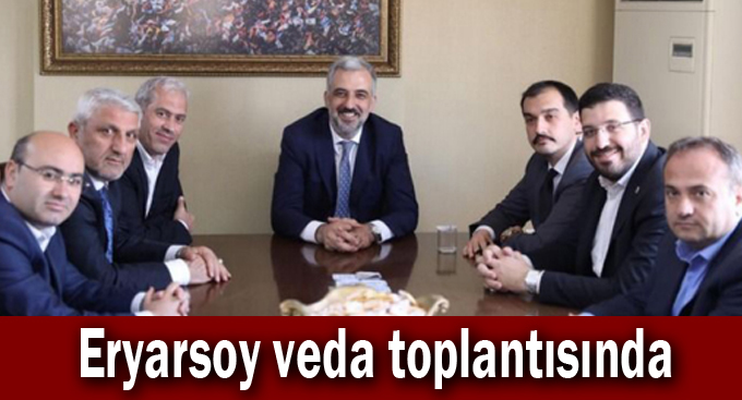 AK Parti toplantısı başladı