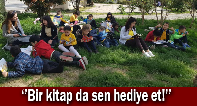 ‘’Bir kitap da sen hediye et!’’
